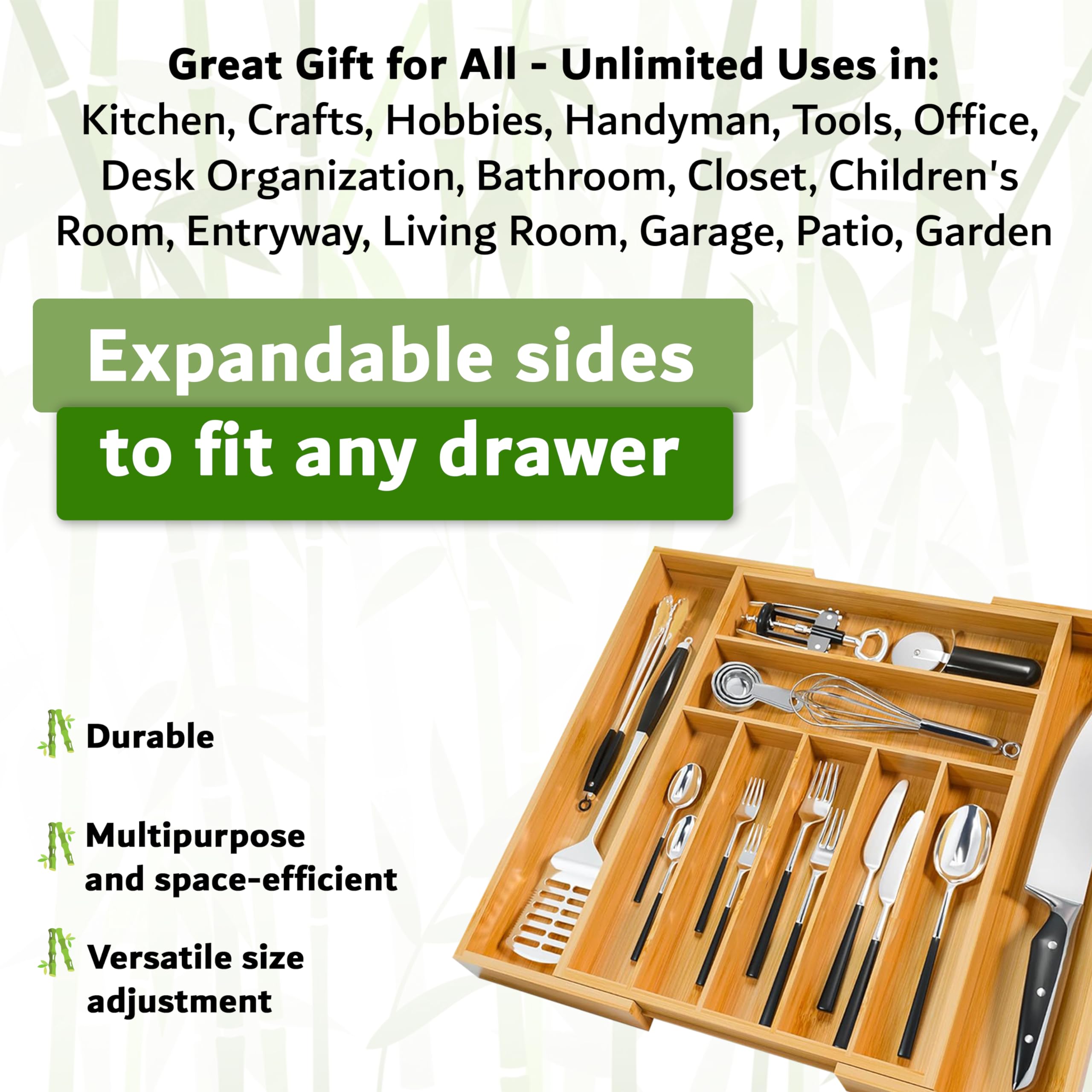 Nature Gear top view expanded organizer demonstrating maximum compartment layout