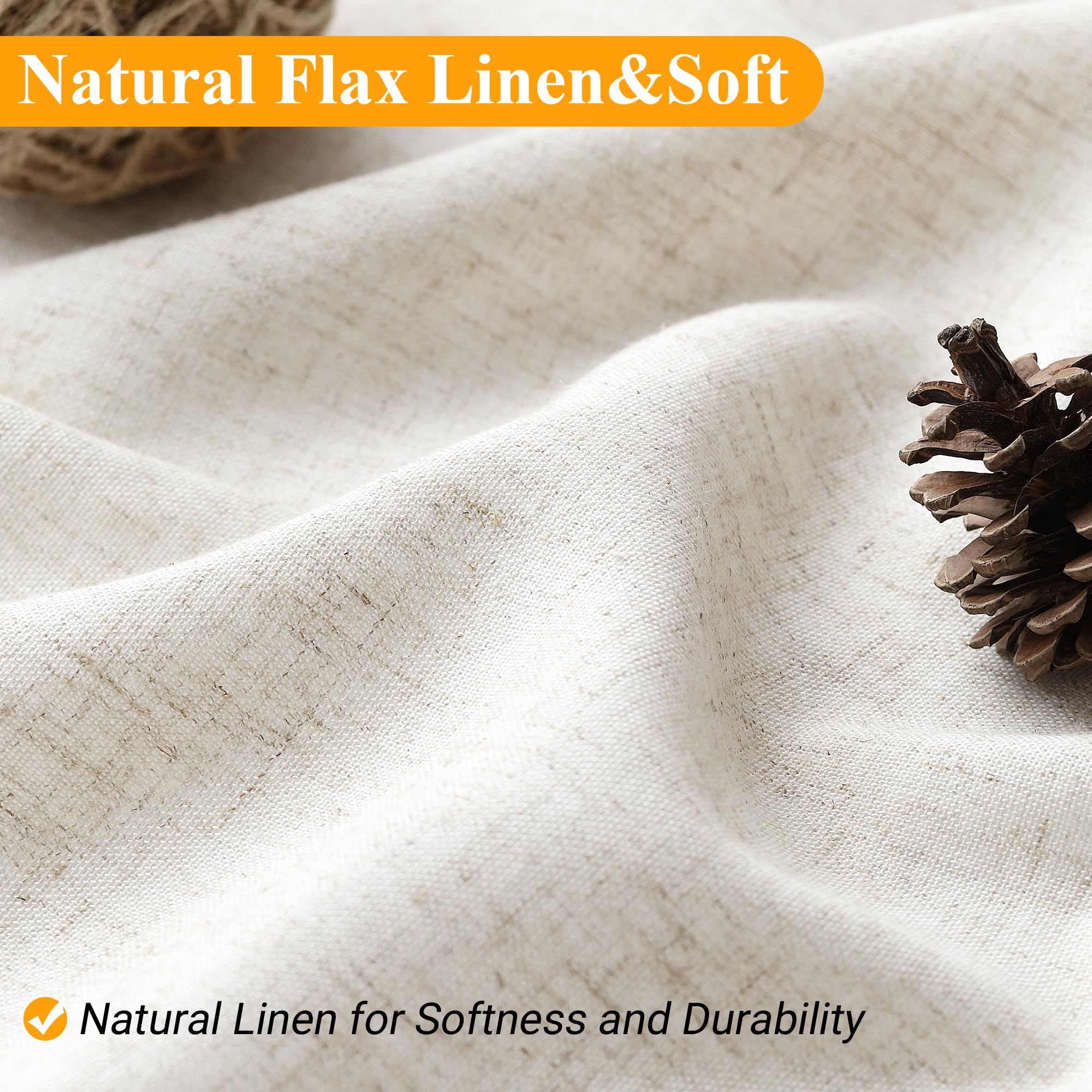 Naturoom weighted hem detail demonstrating stability and reduced billowing