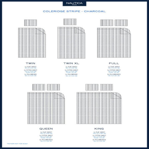 Nautica fabric weave texture highlighting breathable cotton percale