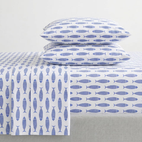 Nautica front packaging showing Woodblock Fish Blue and benefits