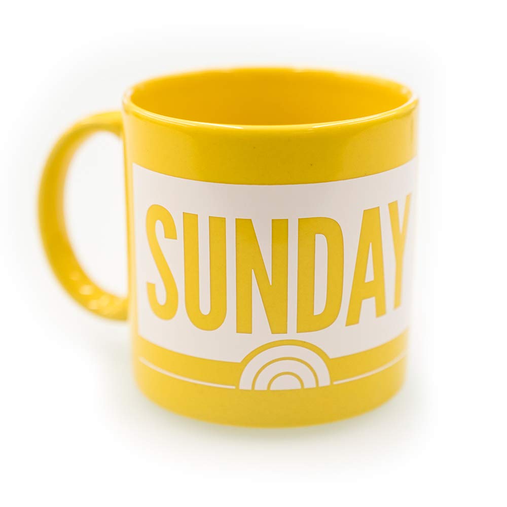 NBC Sunday TODAY front view showing logo and large capacity for fan appeal