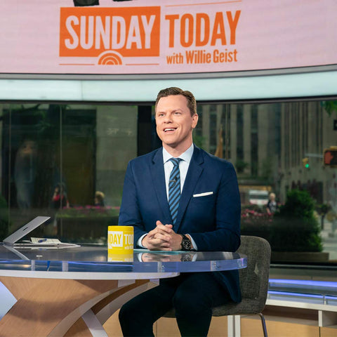 NBC Sunday TODAY packaging and tag showing official license and gift readiness