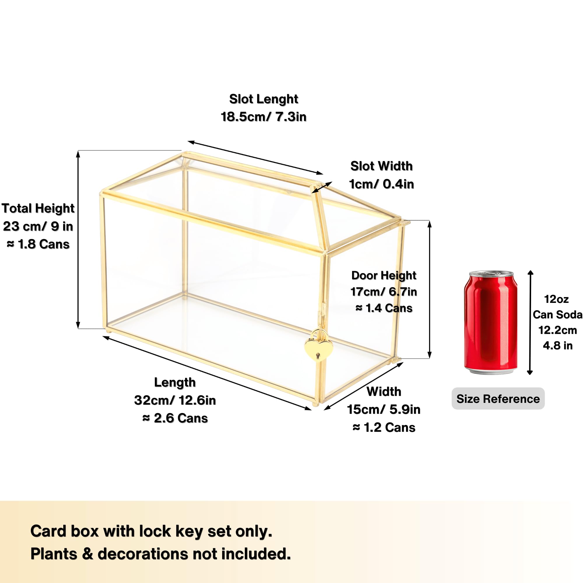 NCYP top slot closeup illustrating 7.3 inch opening for easy card insertion