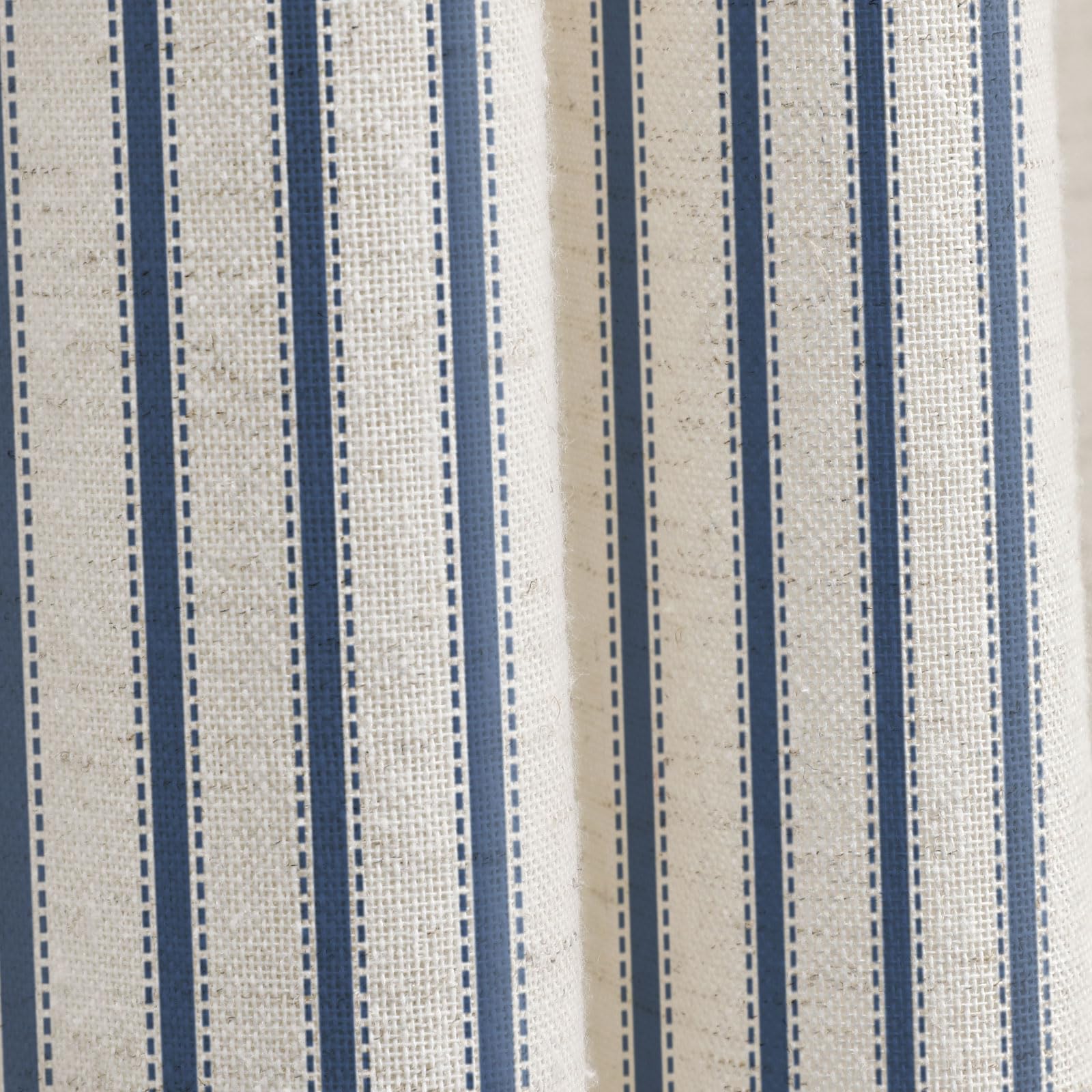 NDDYCU folded curtain with care label shows easy maintenance benefit