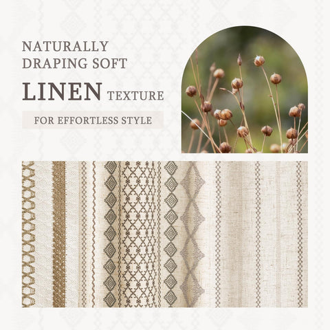 NDDYCU twine-woven center panel detail showing handcrafted accent for focal interest