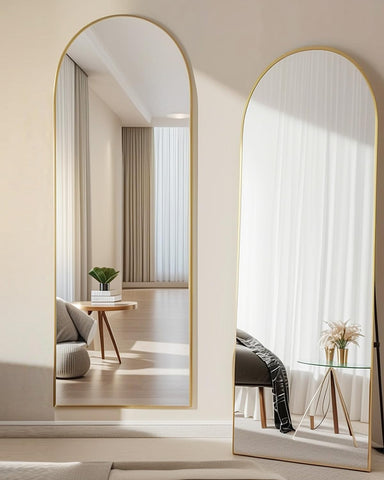 NEARBYSD gold frame close-up, polished finish adds luxe visual interest