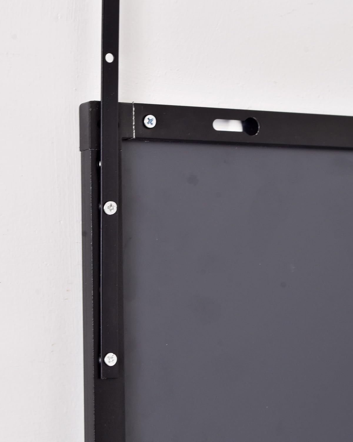 NEARBYSD mirror beside a person for scale showing 48x14 size benefit