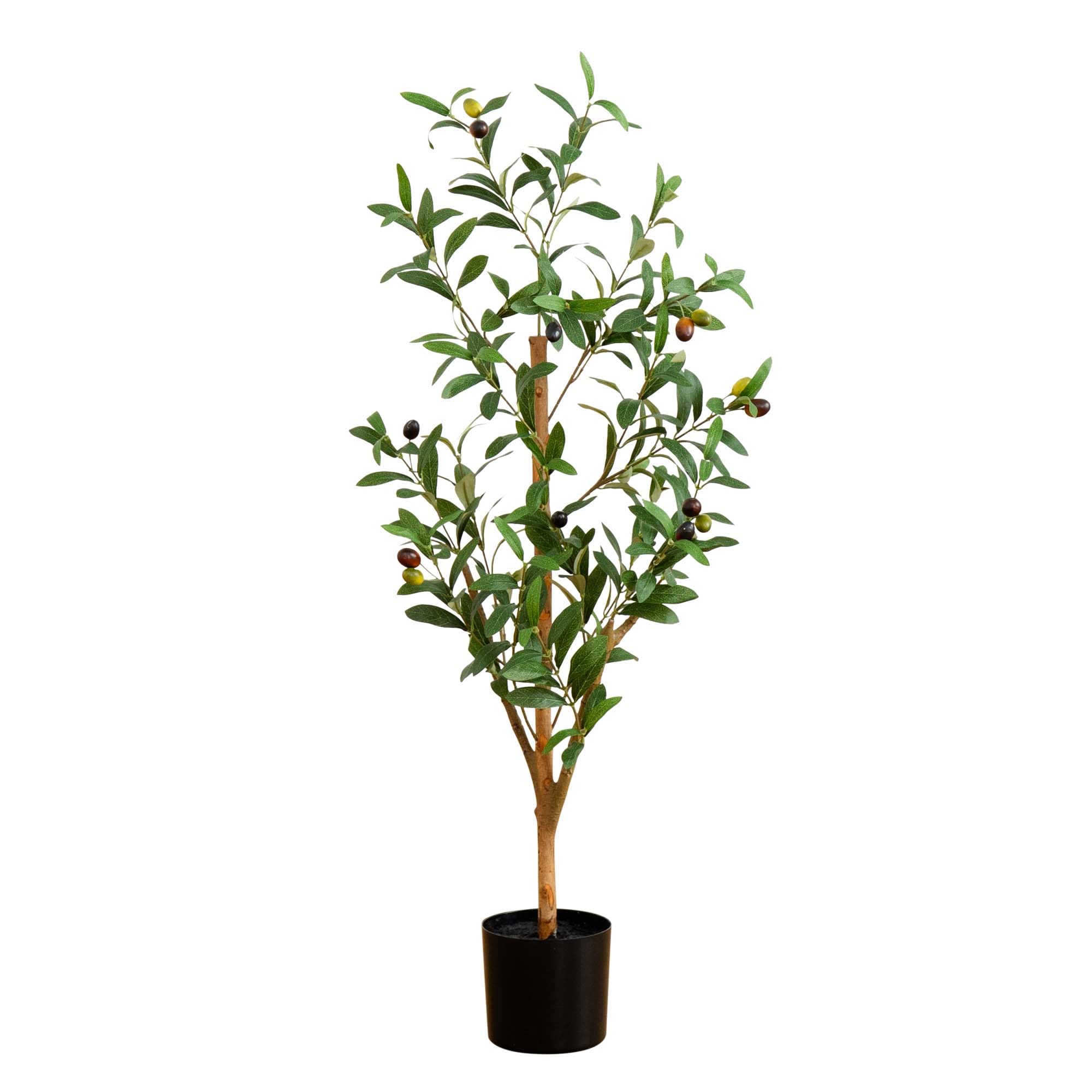 Nearly Natural front view showing realistic foliage and Mediterranean style benefit