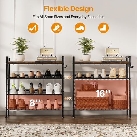 neatevday close-up of tight mesh shelf prevents heel slippage and supports footwear