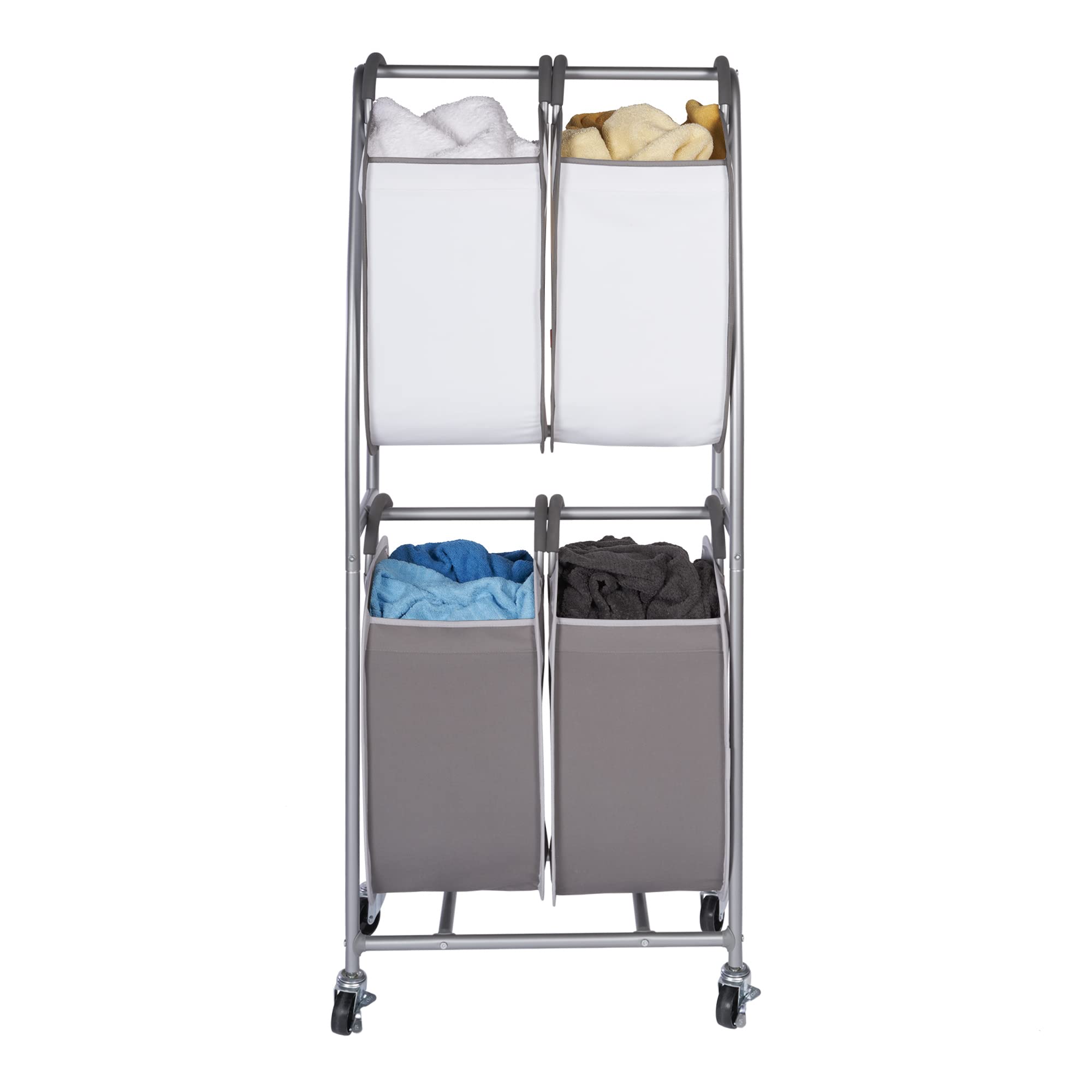 neatfreak removed hampers carried to washer showing easy transport benefit