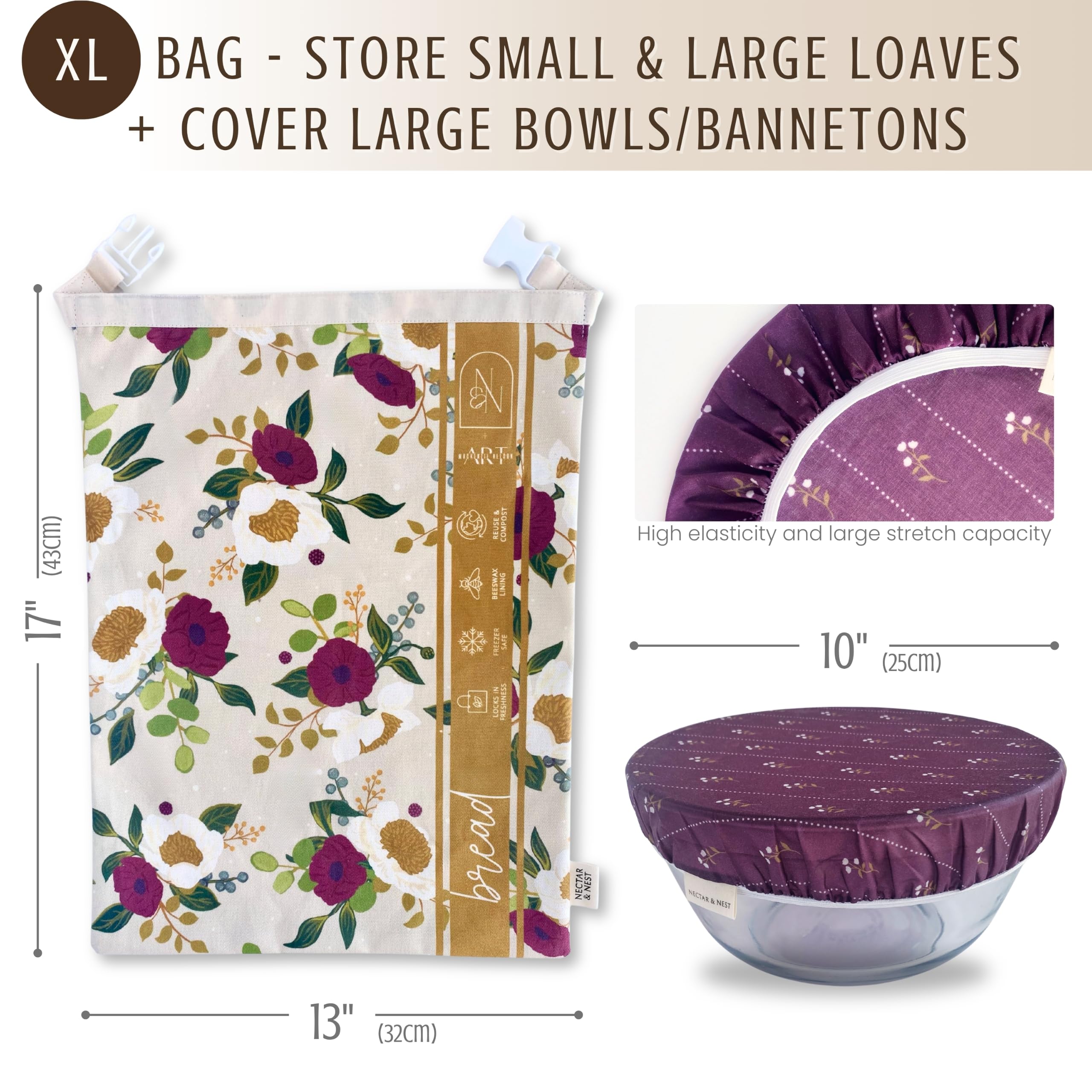 Nectar & Nest set stored in fridge preserving dough for cold proofing