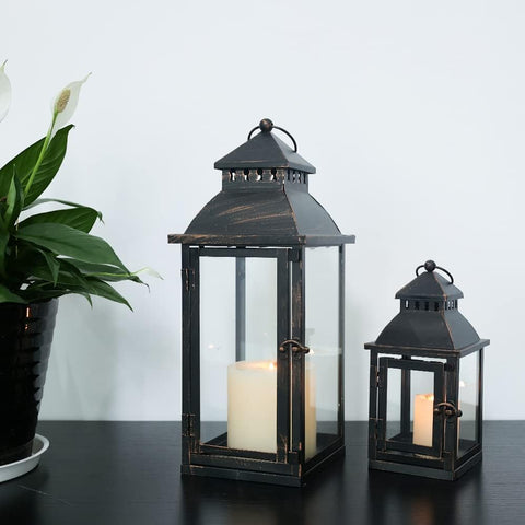 NEEDOMO lanterns styled with seasonal decor for festive and flexible displays
