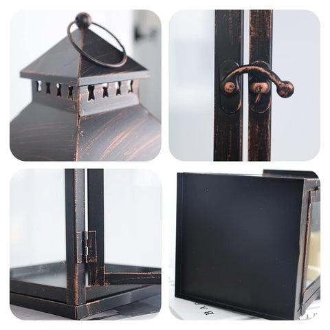 NEEDOMO small lantern as tabletop centerpiece adding intimate decorative lighting