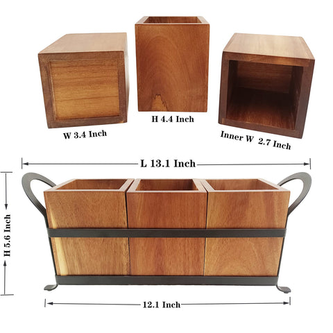 NelyBet three compartments top view illustrating sorted utensil access