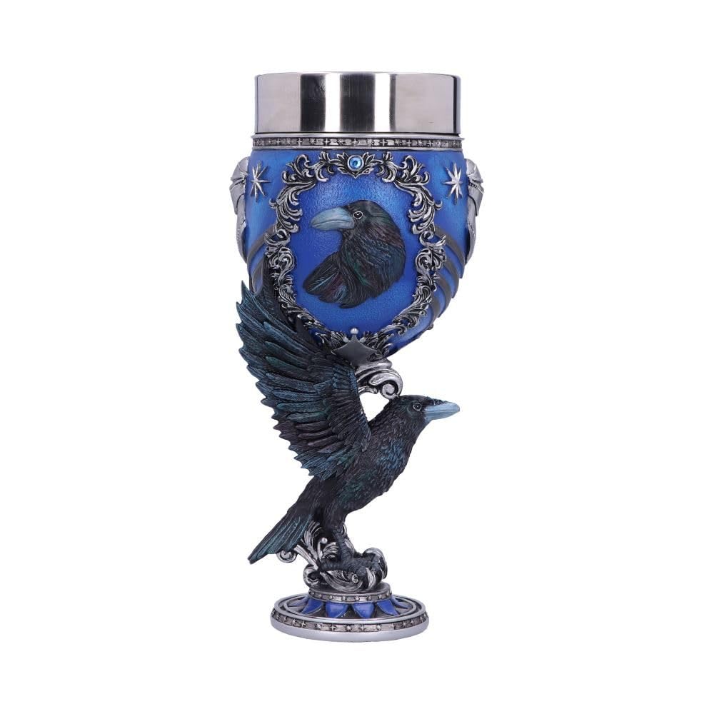 Nemesis Now Ravenclaw goblet close-up of resin texture and detailed paintwork