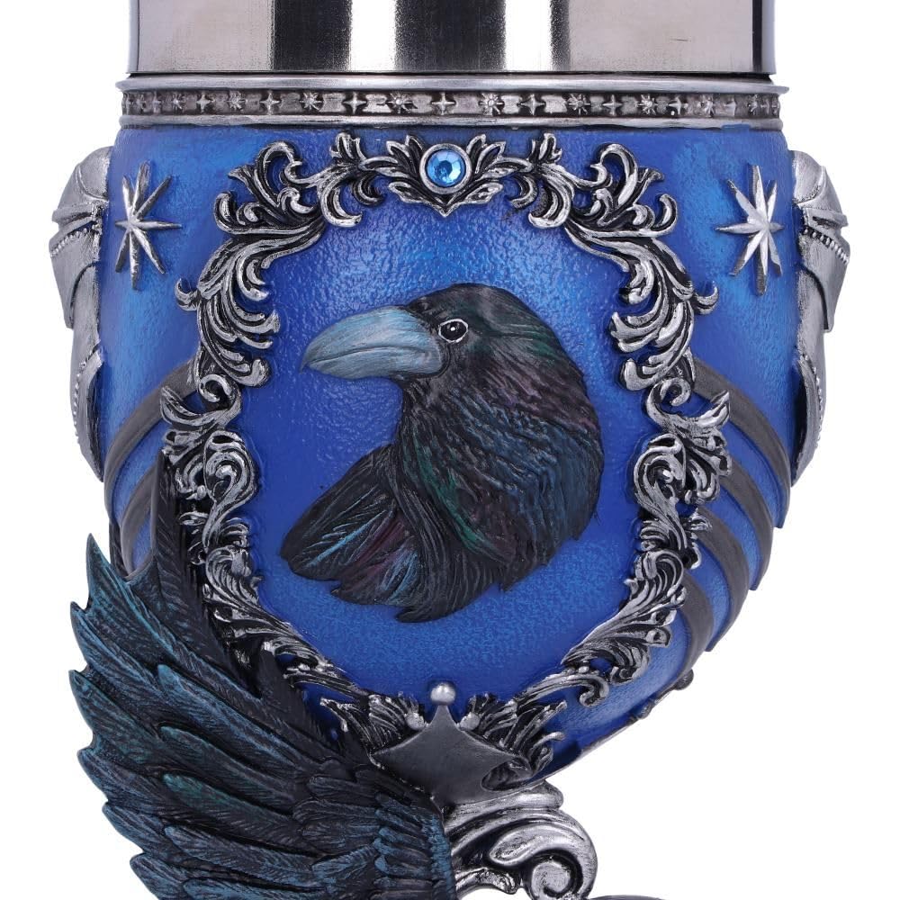 Nemesis Now Ravenclaw goblet label showing official licensing and branding authenticity