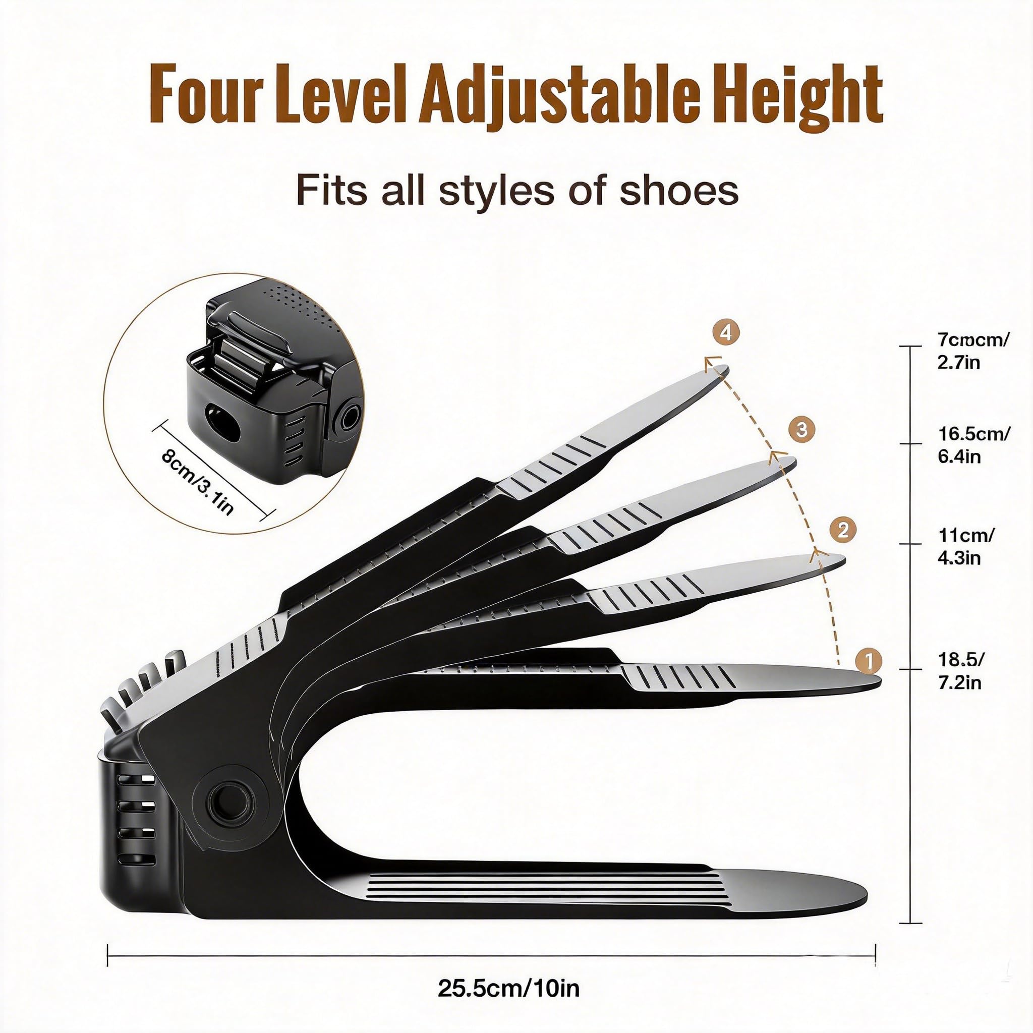 Neprock textured grip surface close-up showing anti-slip stability benefit