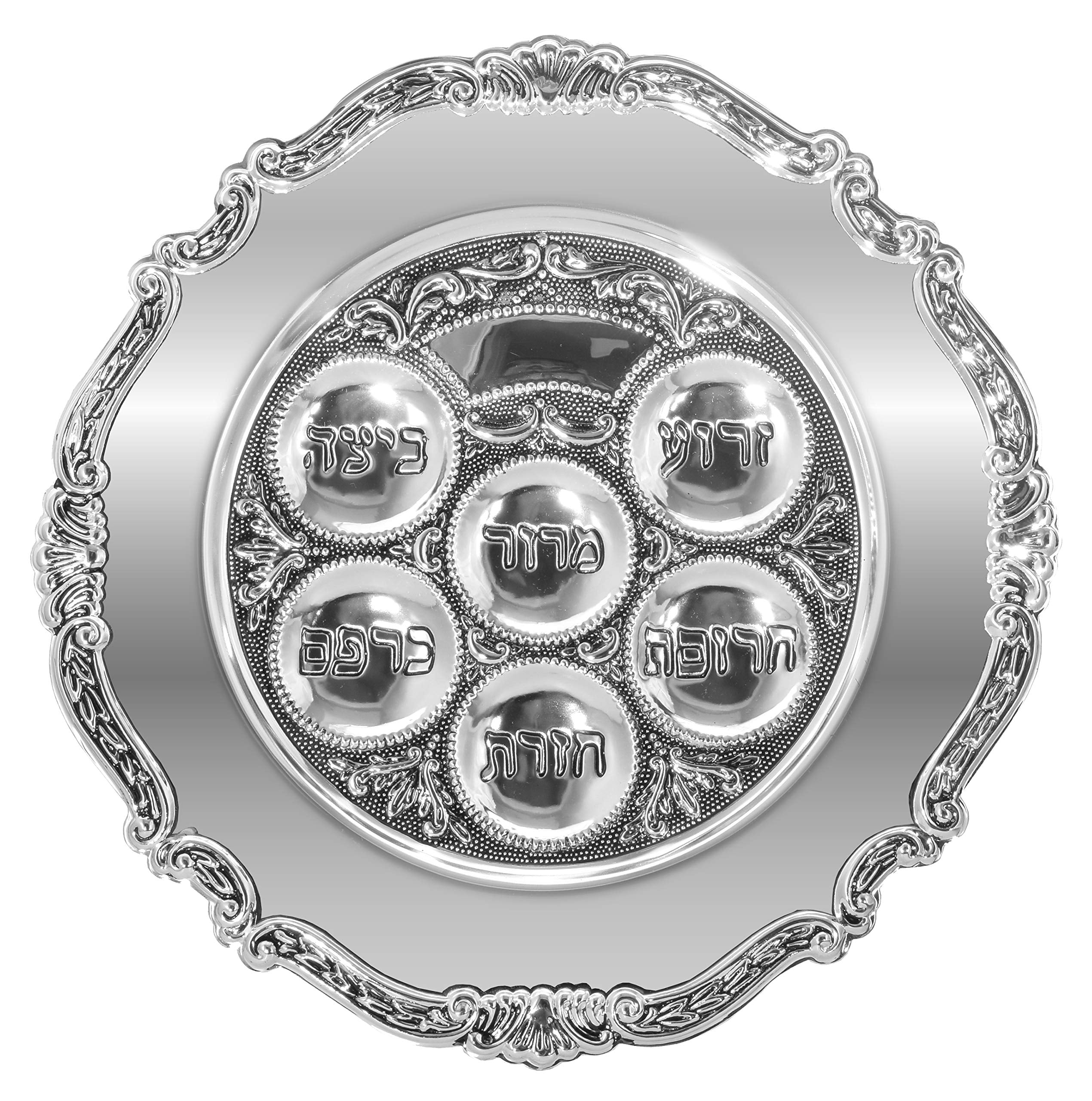 Ner Mitzvah kiddush cup with matching tray highlighting stability and coordinated presentation
