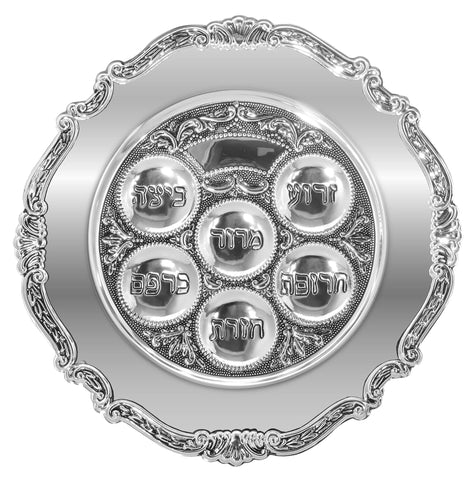 Ner Mitzvah kiddush cup with matching tray highlighting stability and coordinated presentation