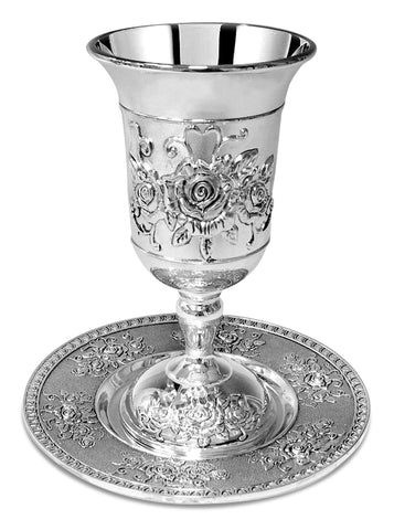 Ner Mitzvah close-up of plated texture showing polished detail and easy-to-clean surface