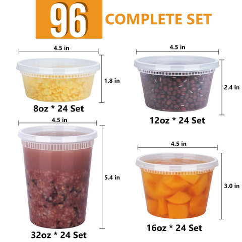 NESCCI size comparison of 32/16/12/8 oz cups highlighting portion versatility
