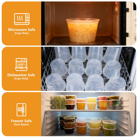 NESCCI frozen sauces in freezer illustrating freezer-safe preservation