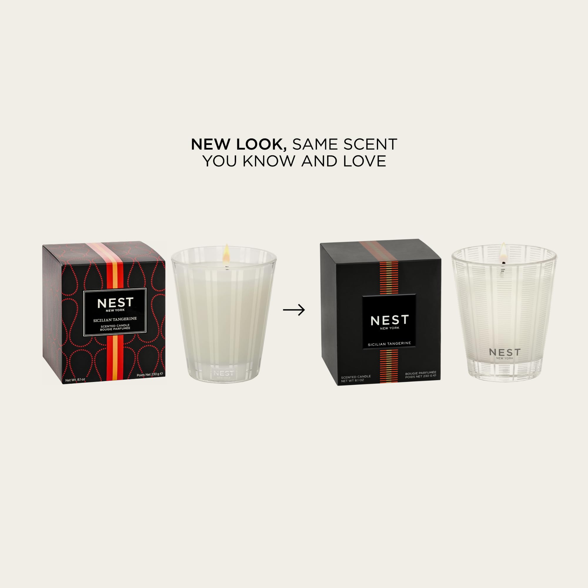 NEST New York frosted glass detail highlights etched stripes and elegant décor benefit