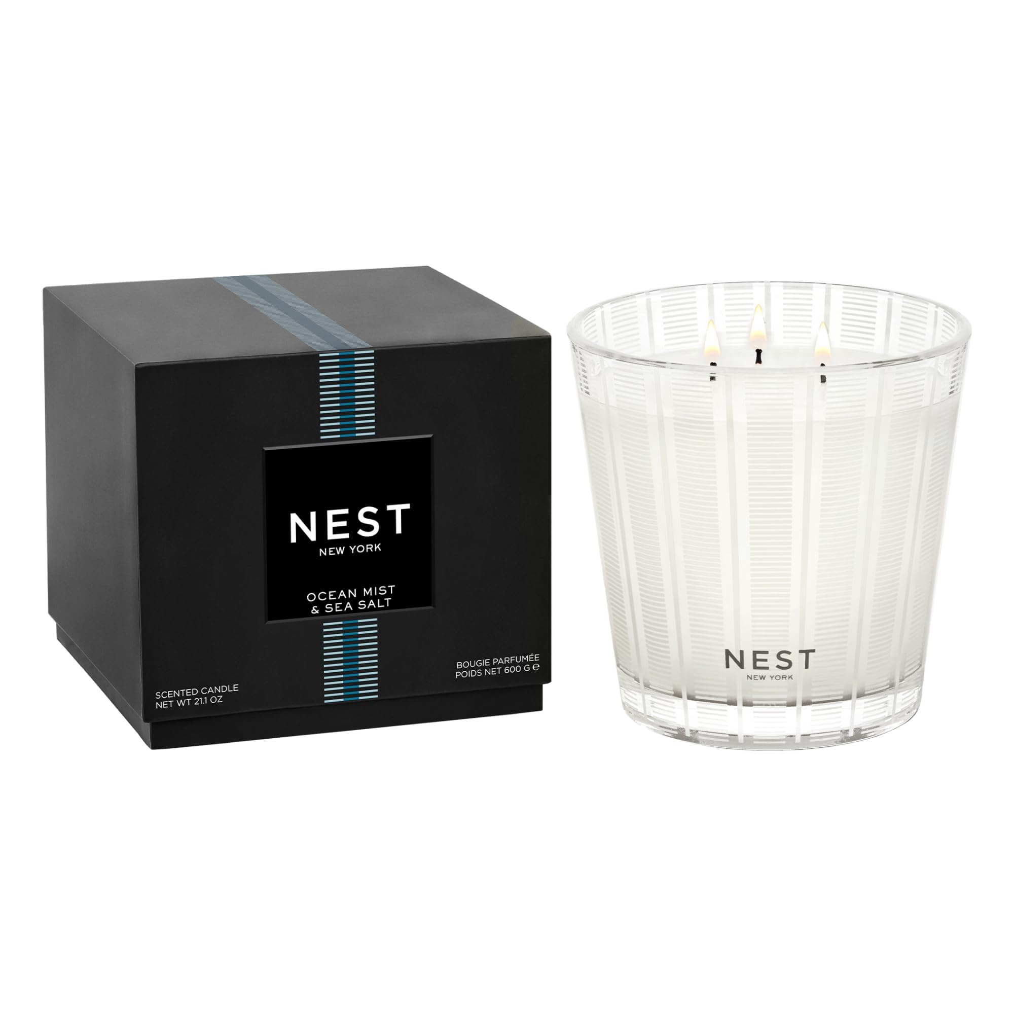 NEST New York front packaging showing candle and label for elegant gifting