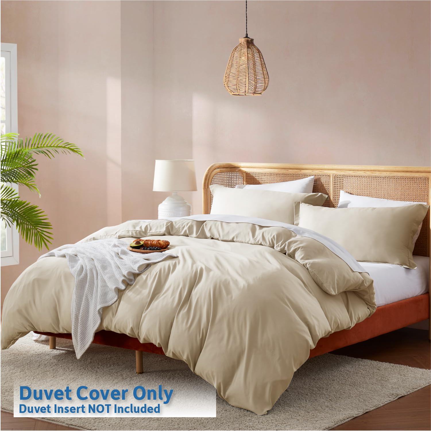 Nestl close-up of double-brushed microfiber texture highlighting soft touch