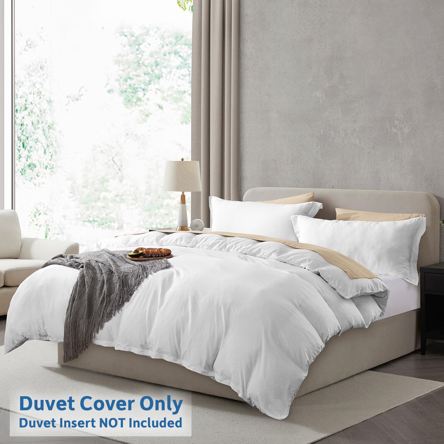 Nestl close-up of double-brushed microfiber texture for long-lasting softness benefit