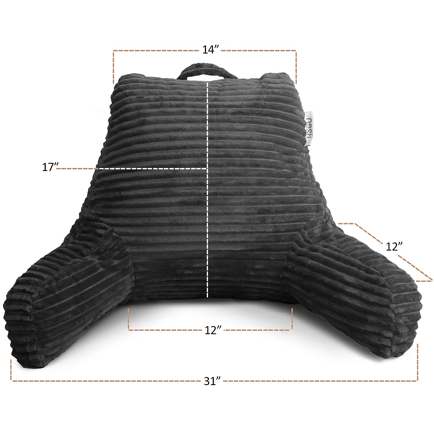 Nestl close-up of luxe cut plush texture offering soft touch and breathable comfort