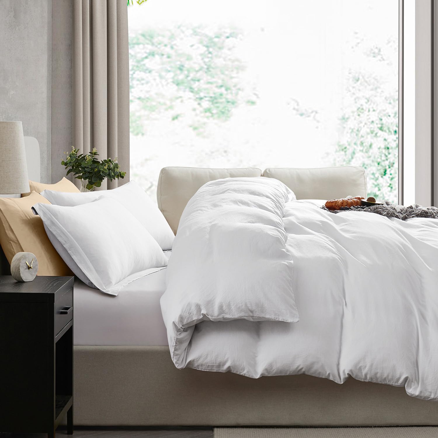 Nestl folded three-piece set ready for storage highlighting compact convenience