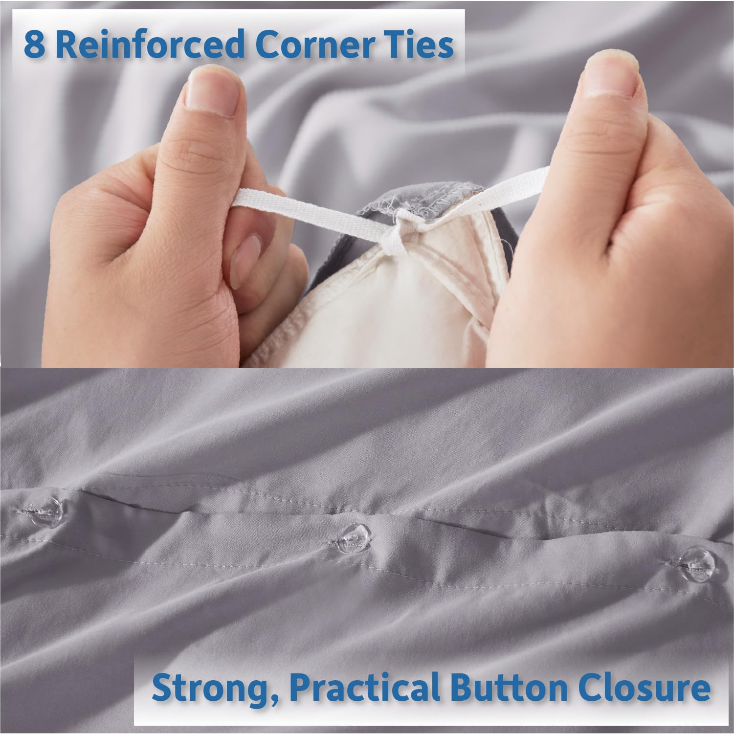 Nestl interior tie showing eight tie points to keep insert stable