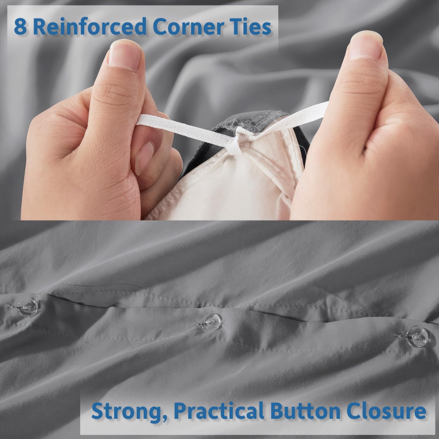 Nestl pillow sham flange detail for a tailored, hotel look
