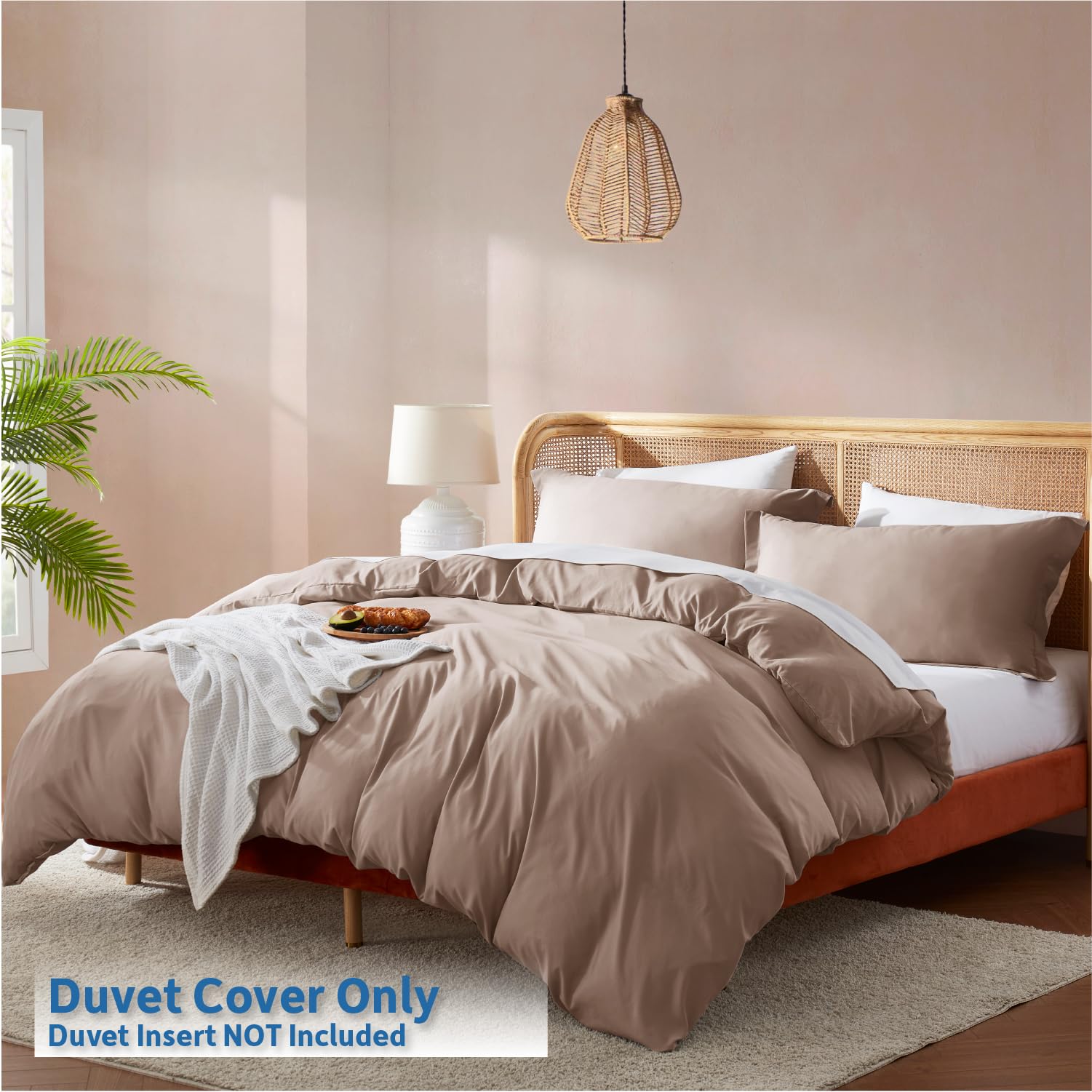 Nestl close-up of double-brushed microfiber texture highlighting soft, breathable feel