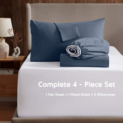 Nestl microfiber close-up texture highlighting soft double-brushed finish for immediate comfort