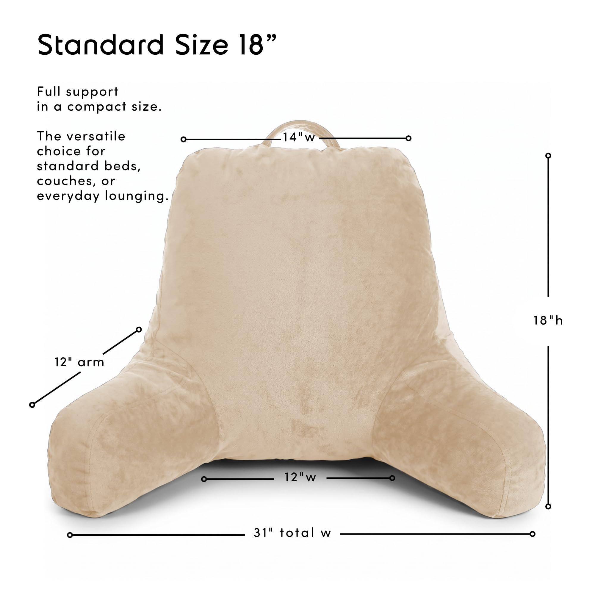 Nestl carry handle being held for effortless transport between rooms