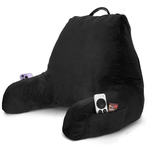Nestl front view showing full backrest and plush arms for comfortable sitting
