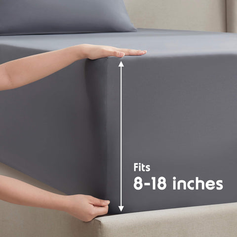 Nestl two pillowcases side-by-side showing coordinated fit and softness