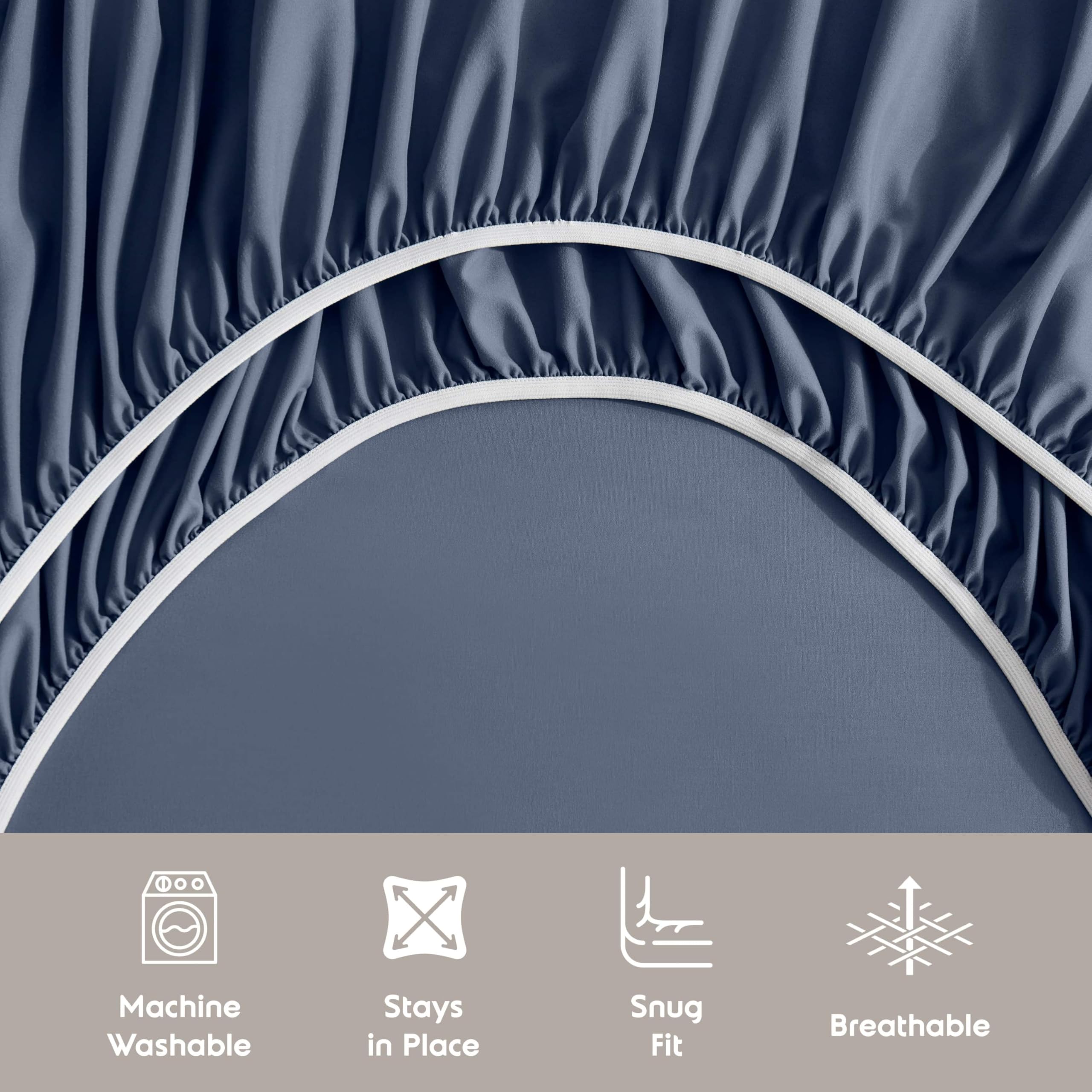 Nestl size comparison with mattress and ruler showing scale and proper Full XL fit