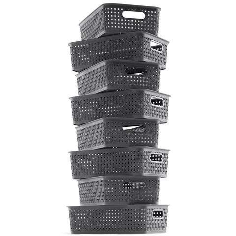 NETANY nested baskets folded compactly to save storage space