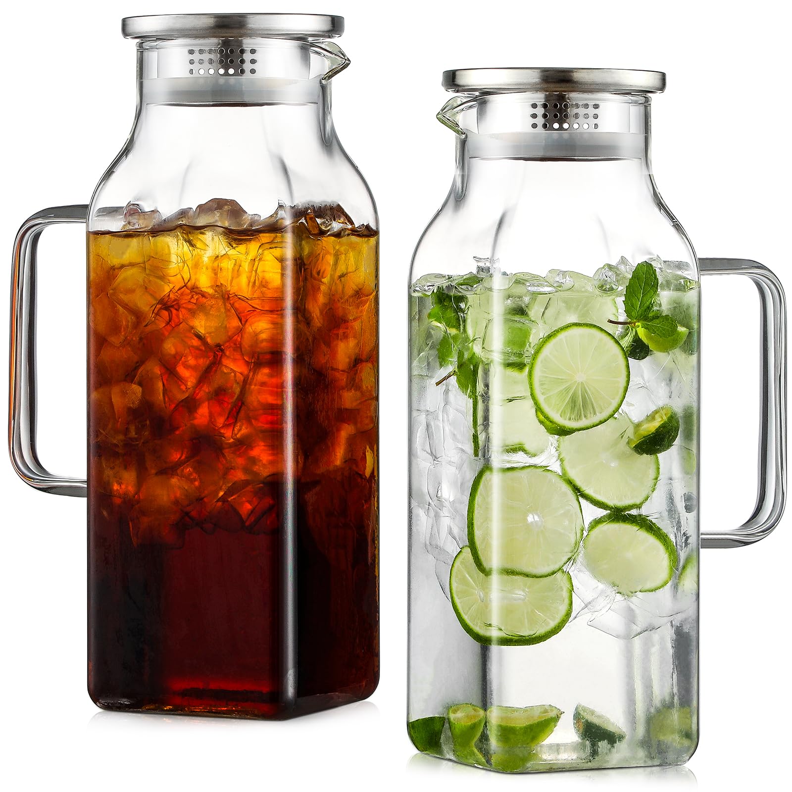 NETANY front view of two pitchers showing full set and packaging benefit