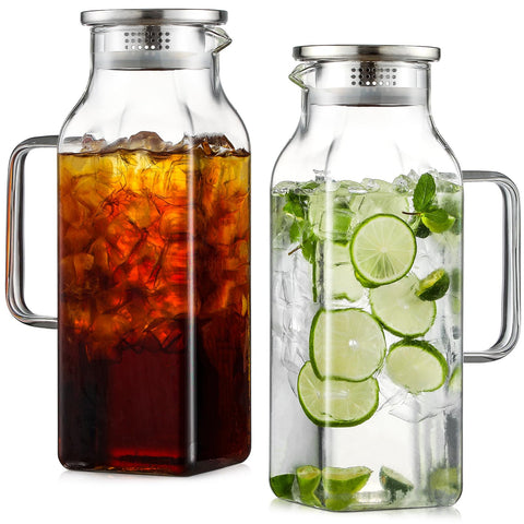 NETANY front view of two pitchers showing full set and packaging benefit