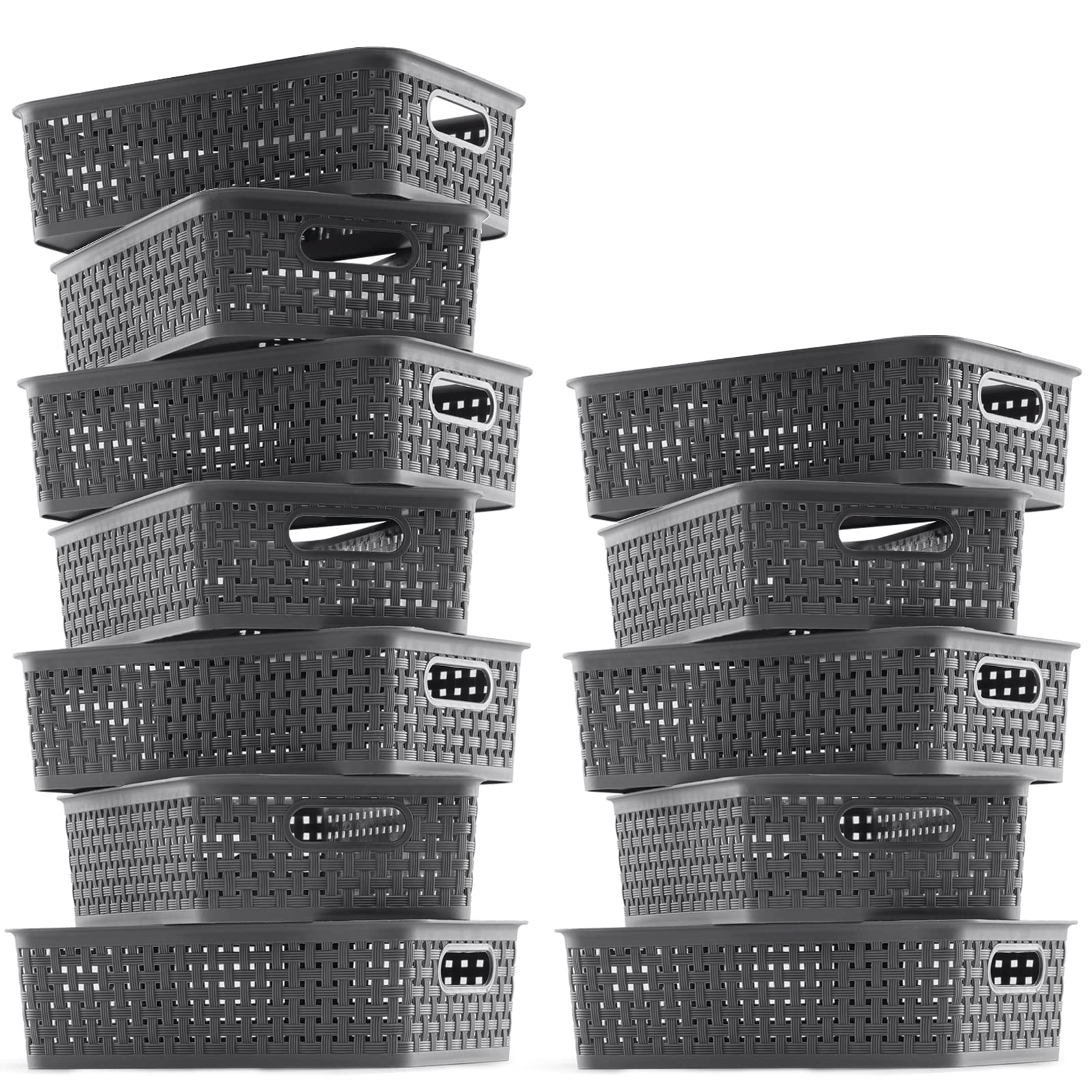 NETANY basket beside a can showing compact footprint and space savings