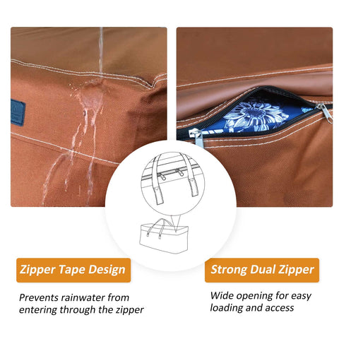 NettyPro padded handle close-up showing comfortable grip for carrying heavy loads