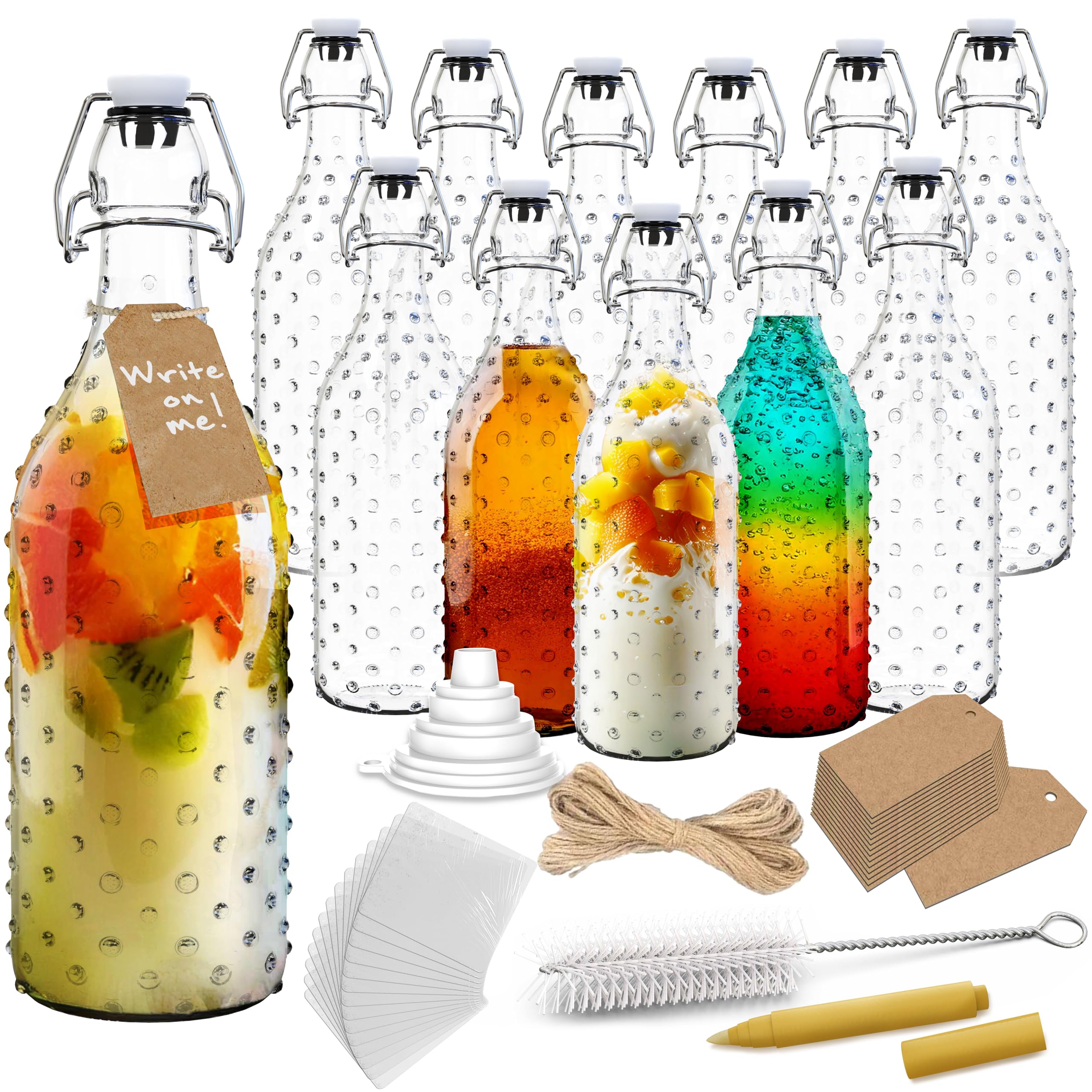Nevlers front packaging 12-pack showing bottles and included kit for easy bottling