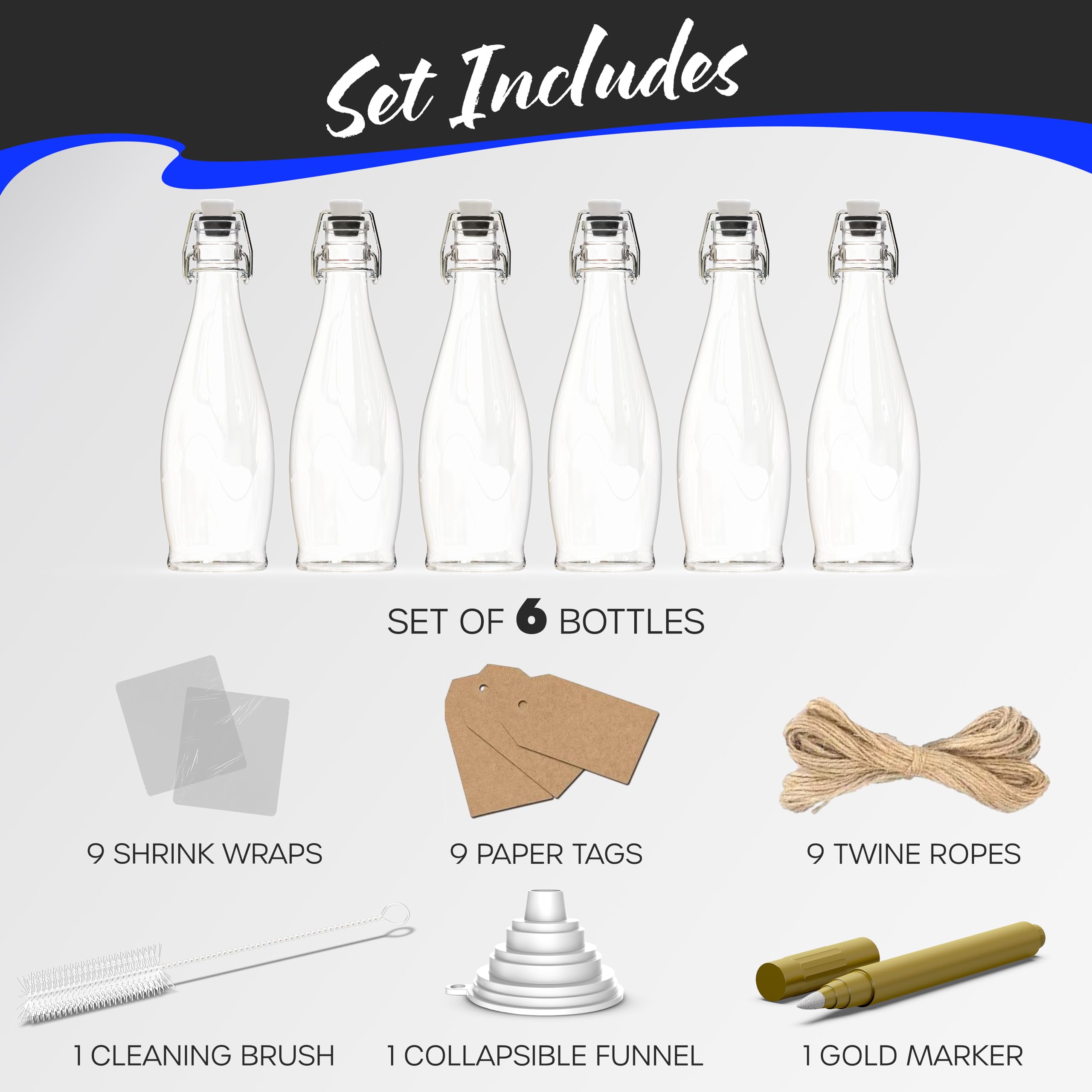 Nevlers bottles styled on a kitchen counter to show gifting and countertop storage