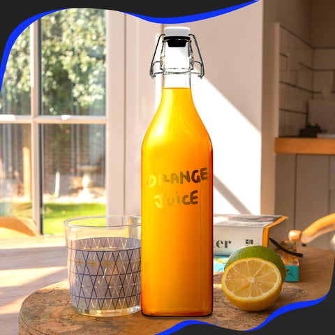 Nevlers bottles on a dining table offering elegant serving presentation