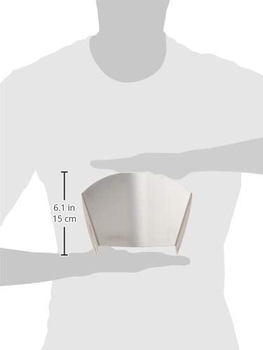 New Metro Design pouring chute mounted on stand mixer directing ingredients cleanly
