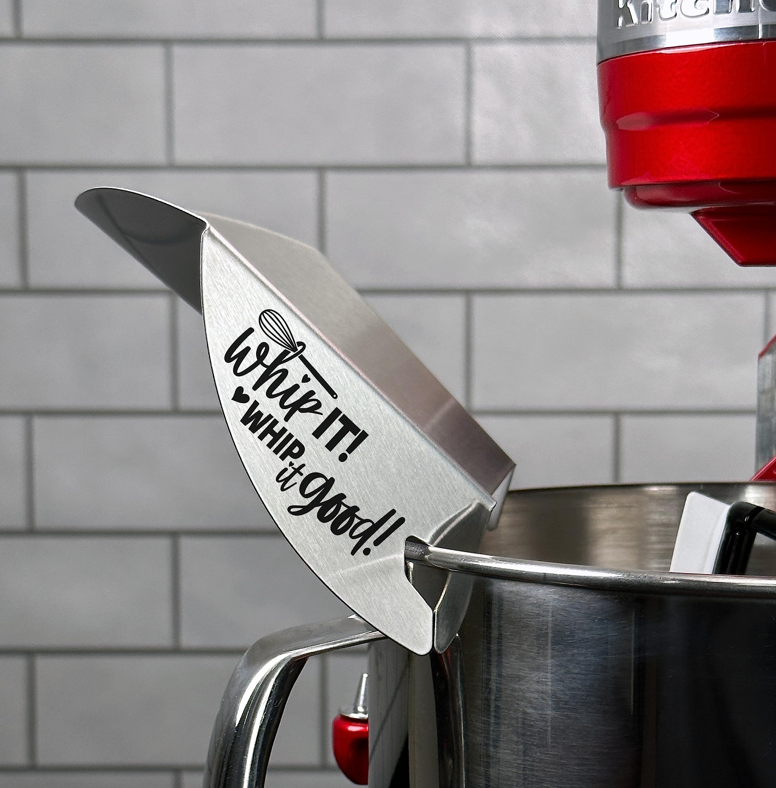 New Metro Design polished stainless detail showing nonstick surface for easy sliding